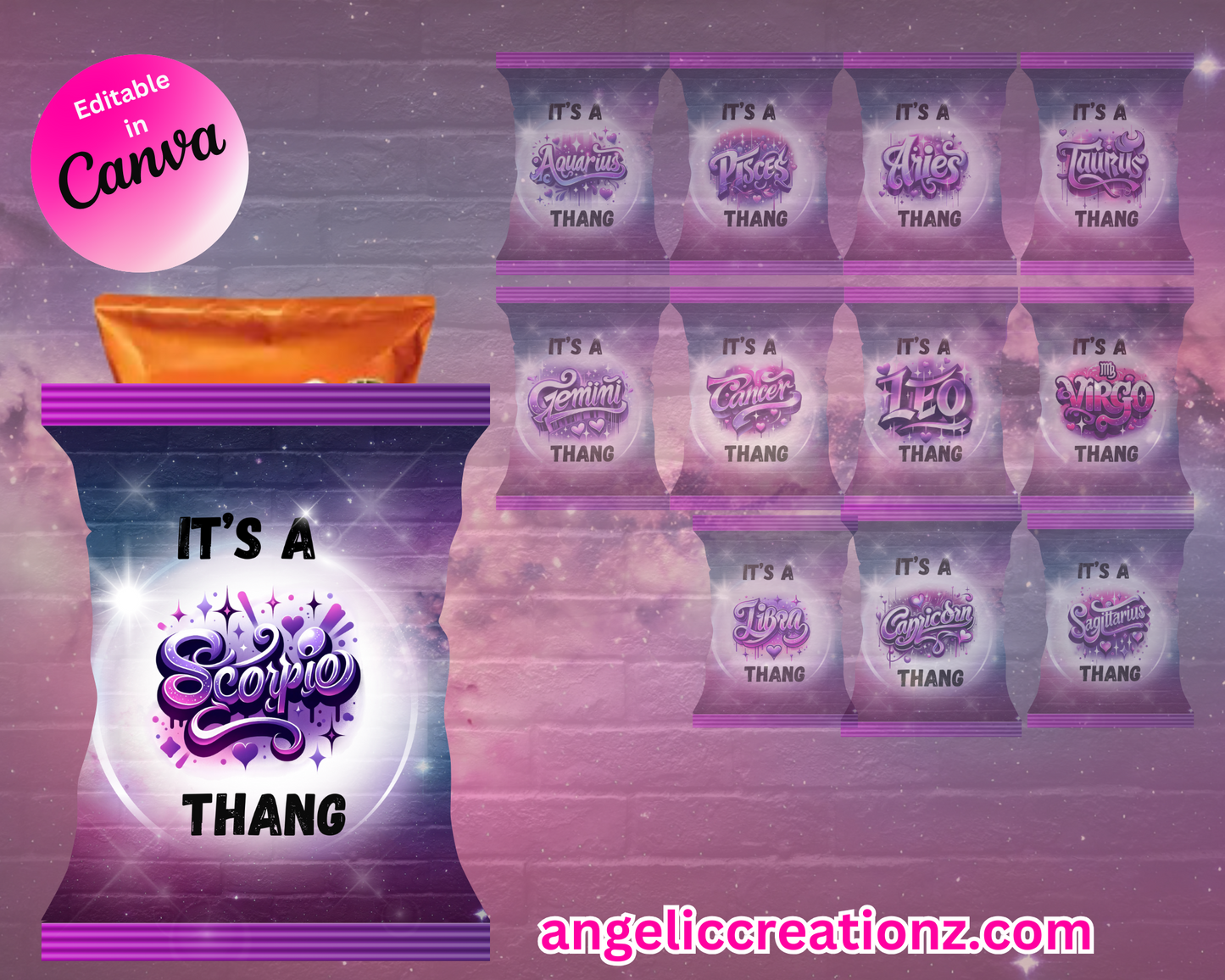 Scorpio Chip Bags (DIGITAL PRODUCT)